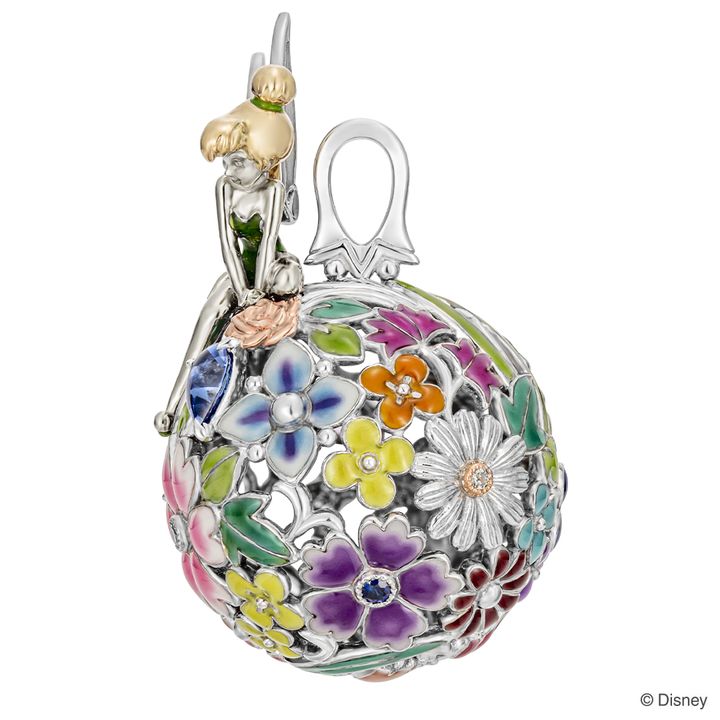 「ピクシー・ホロウ」の世界へ…色彩豊かな『ティンカー・ベル』ネックレス 裏