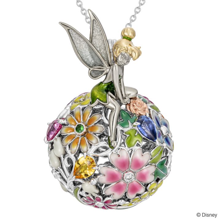 「ピクシー・ホロウ」の世界へ…色彩豊かな『ティンカー・ベル』ネックレス