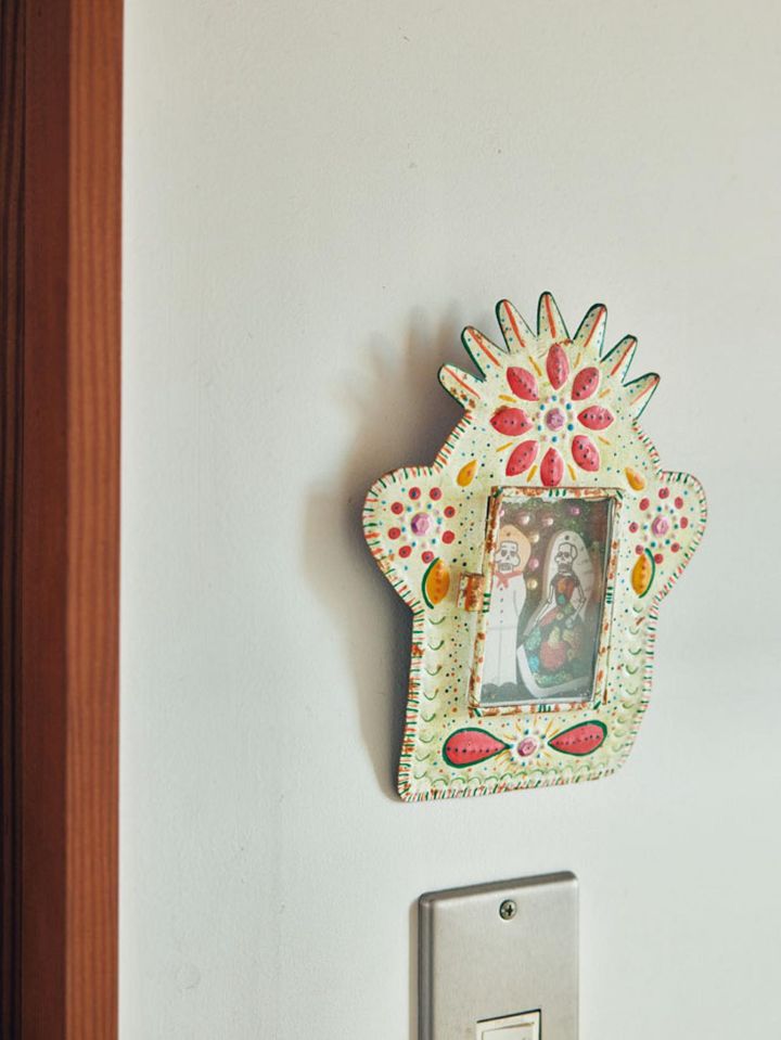 メキシコのブリキのアート。