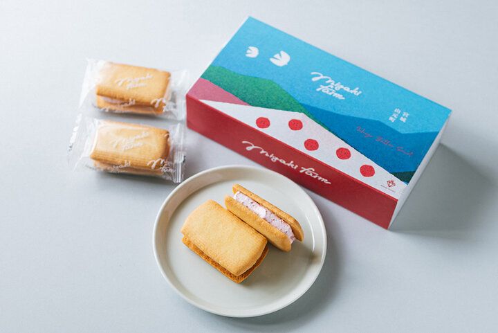 【宮城】山元町のミガキイチゴの魅力を生かした、「いちごバターサンド」