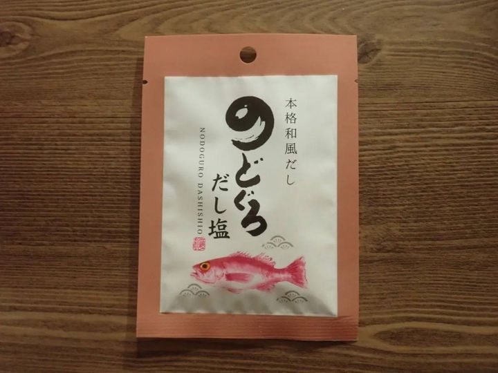 DAISO(ダイソー)：三角屋水産 のどぐろだし塩 17g