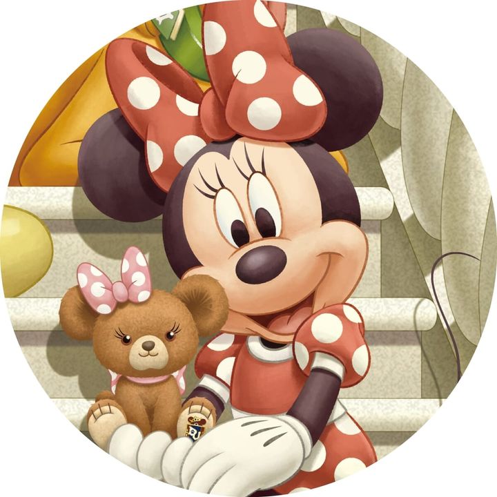 ミニーマウス／プリン