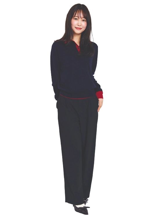 ユニクロを着用した吉野華さん