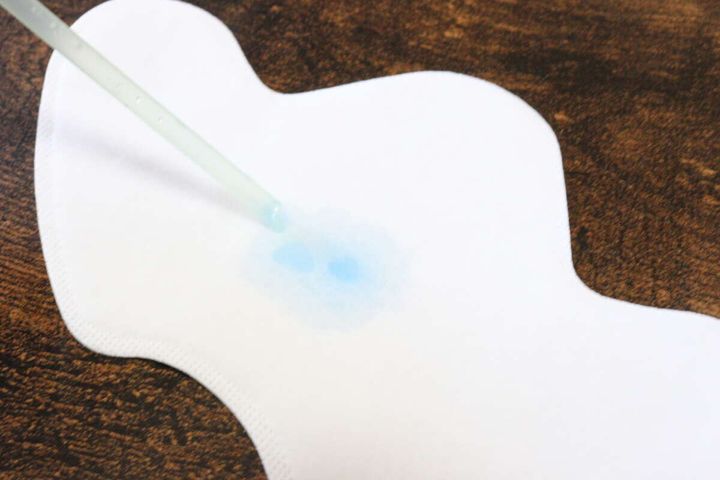 胸用吸汗パッド 吸水