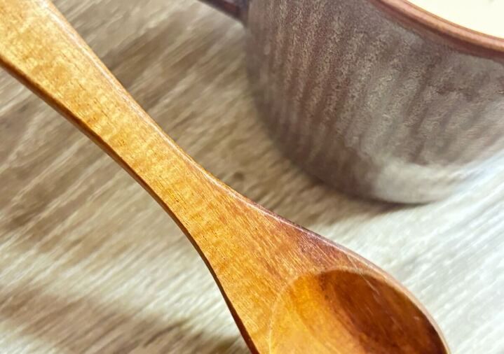 ダイソー 縮杢 スプーン