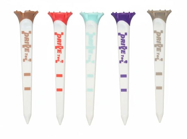 花びら型のゴルフティー「DRIVE TEE」が公式発売1周年。摩擦を押さえて飛距離アップ！