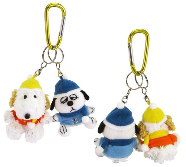 「カラビナ付きダブルマスコット(オラフ＆アンディ)」(3080円)