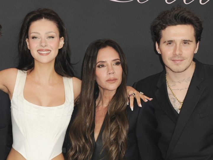 ニコラ・ペルツ、ベッカム家の写真をSNSから削除 （C）AFLO width=