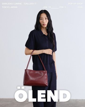 【東京都新宿区】新宿LUMINEでスペイン発バッグブランド「ÖLEND」のポップアップ開催！購入特典も