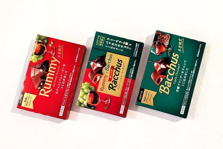 （左から）「ラミー」「ラッカス」「バッカス」