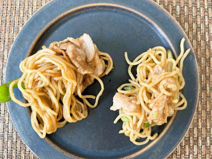 「焼きそばの麺はほぐしません！」達人が教える