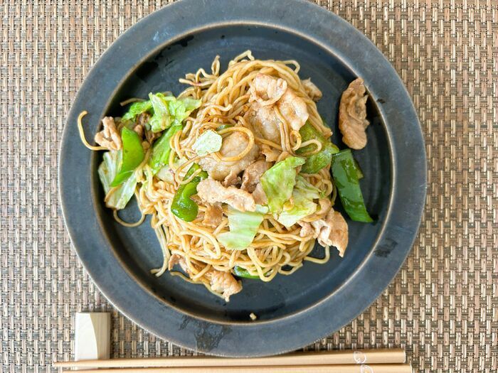 「焼きそばの麺はほぐしません！」達人が教える