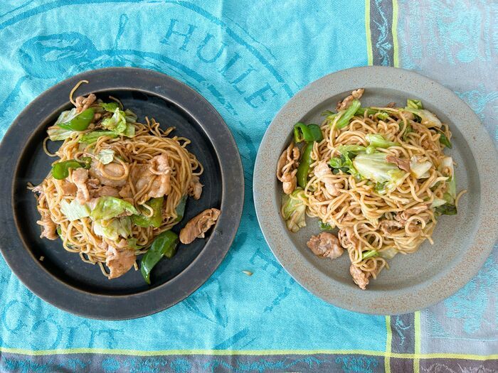 「焼きそばの麺はほぐしません！」達人が教える