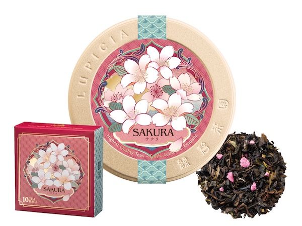 ルピシアから春限定「桜のお茶」シリーズ発売。新作紅茶やフルーツティーも登場