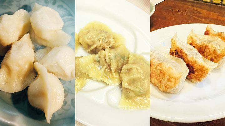 調布〈吉春〉水餃子、世田谷〈餃子館〉餃子、幡ヶ谷〈yum〉餃子