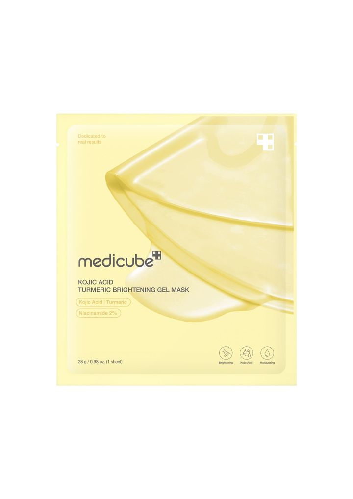 \メディキューブ コウジ酸ビタゲルマスク 1枚 ￥550 / 4枚 ¥2,200 コウジ酸ターメリックゲルマスク ￥2,500