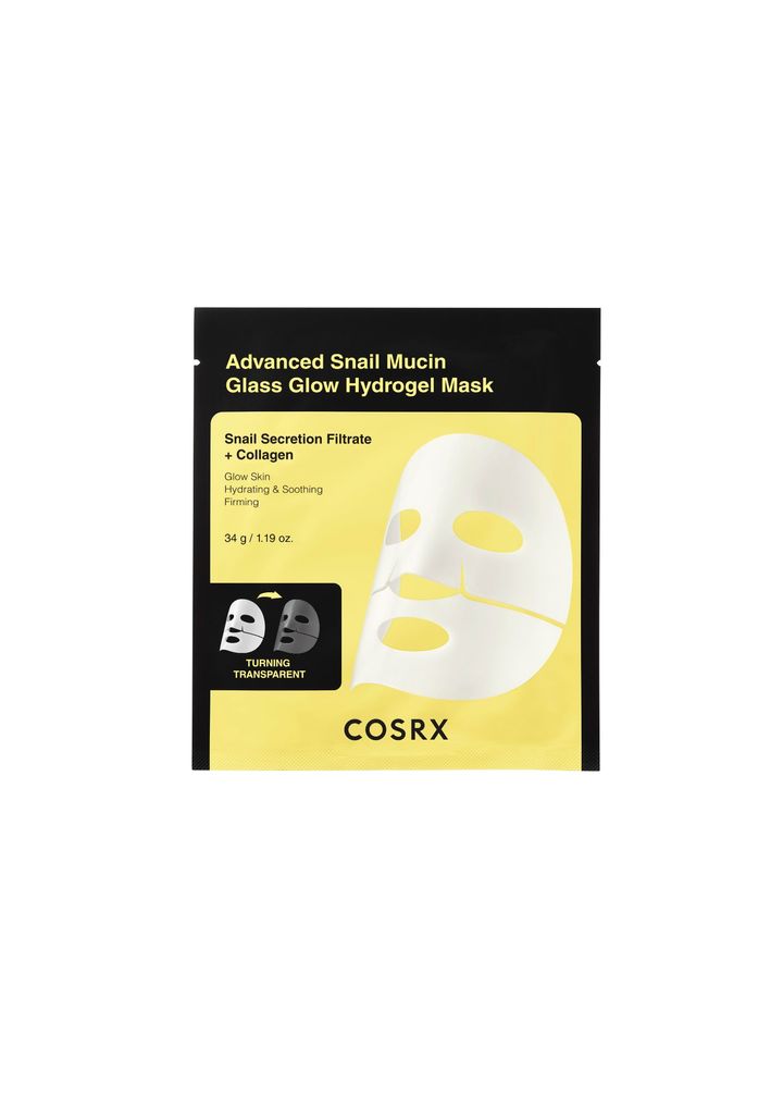 コスアールエックス アドバンスド スネイルムチン グラスグロー ハイドロゲル マスク 3枚 ¥1,650