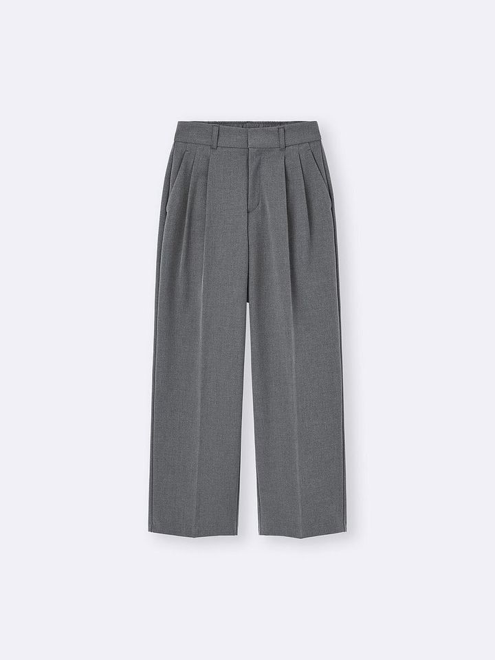 GUのタックワイドパンツ