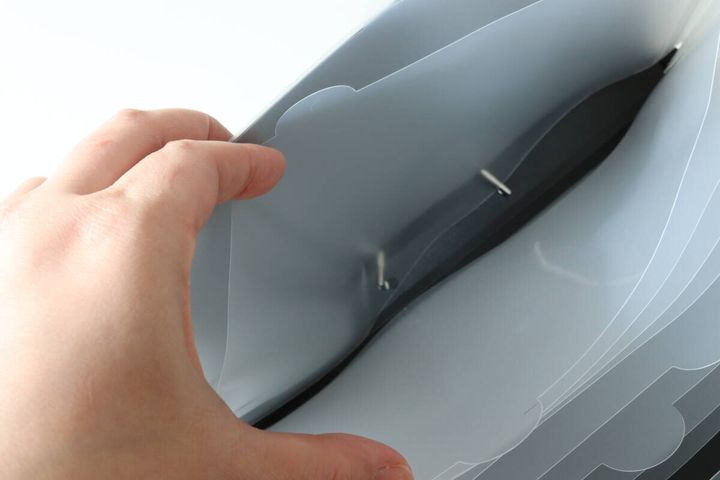 ダイソーのセクションファイル（13ポケット、Ａ、黒）の中身