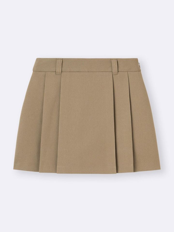 2026gu女性おすすめサイドプリーツスコート