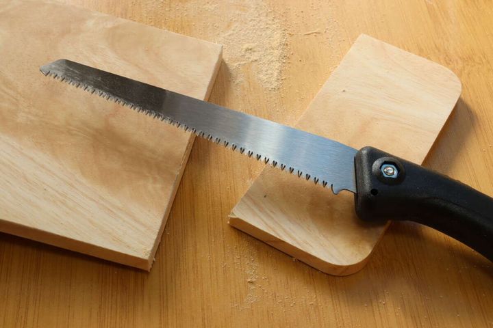 サヤ付のこぎり木工・DIYタイプ 使用後