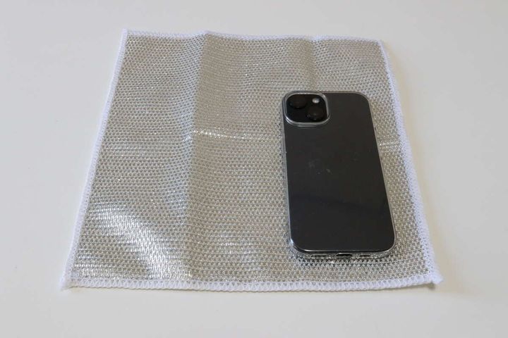 アルミメッシュバンブークロス サイズ感