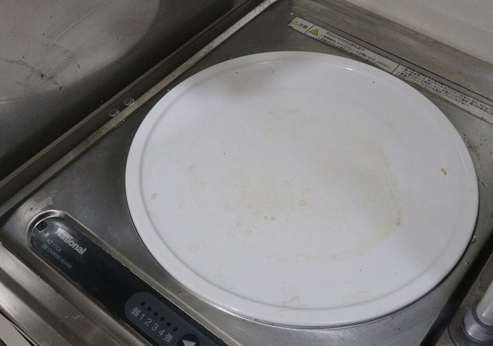 アルミメッシュバンブークロス 使用前