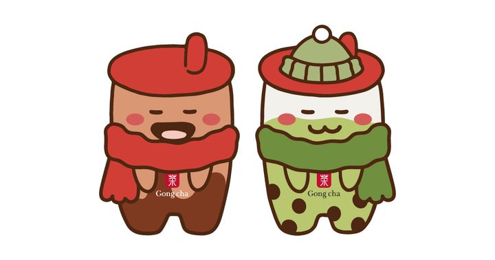 「あったかゴンチャム」ウォールステッカー03