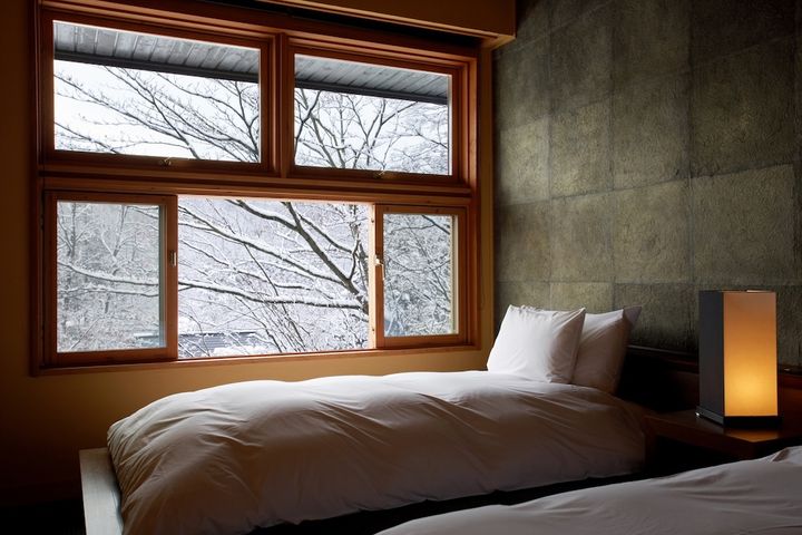 星のや軽井沢「山路地の部屋」