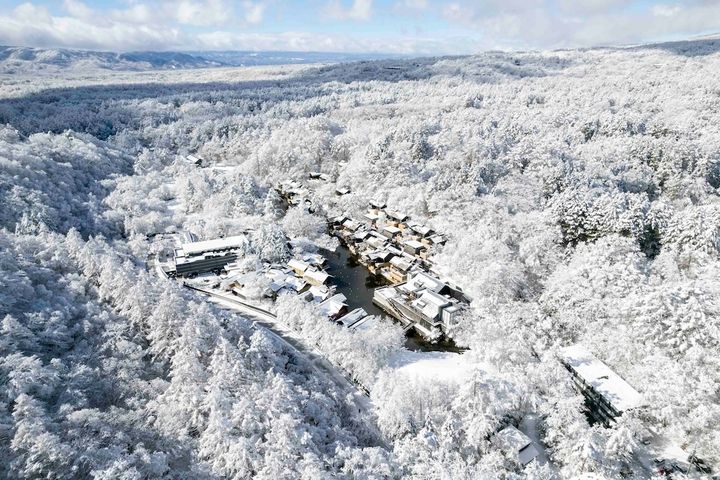 星のや軽井沢全景