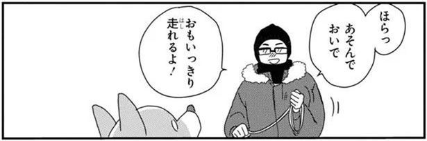 ひとりっこ気質なんです。飼い主にチラ見でアピール！ (C)らくだ／KADOKAWA