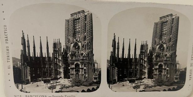 ＜世界初公開＞サグラダ・ファミリア3Dメガネ サグラダ・ファミリア/バルセロナガウディ財団より貸与/オリジナル