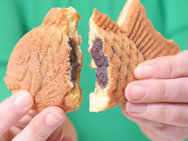 タイ焼きの食べ方