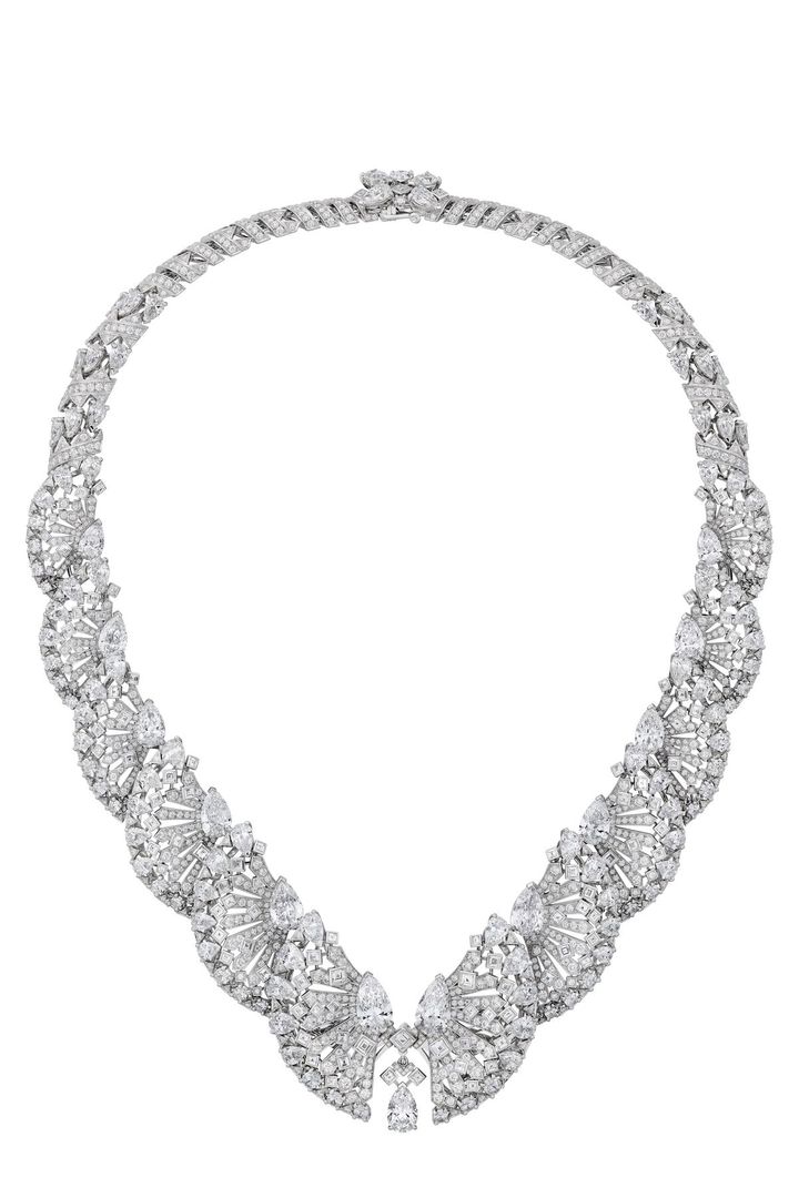 ハイジュエリーコレクション「アン エキリーブル」 「パヴォセル」ネックレス