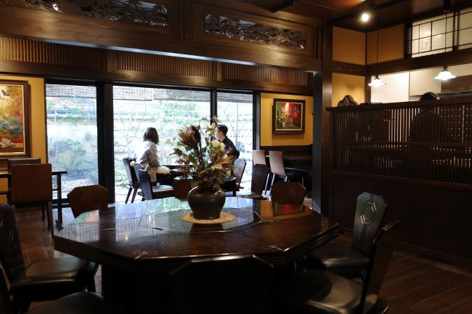 cafe kasanoya 店内