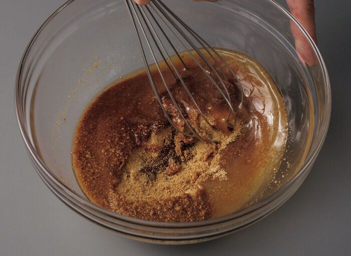 シフォン型で焼くと美味しい！みっしり「ブラウニー」の作り方。ブラウンシュガーでさらに美味しく仕上がります♪