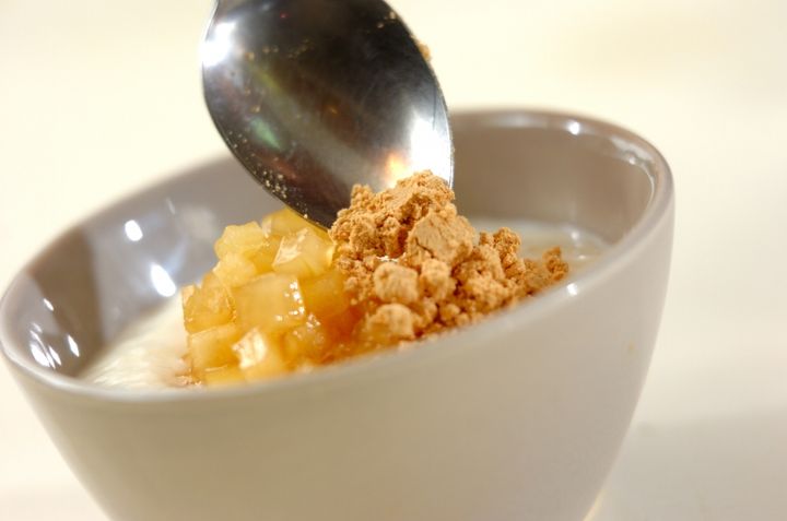 アップルきなこヨーグルトの作り方2