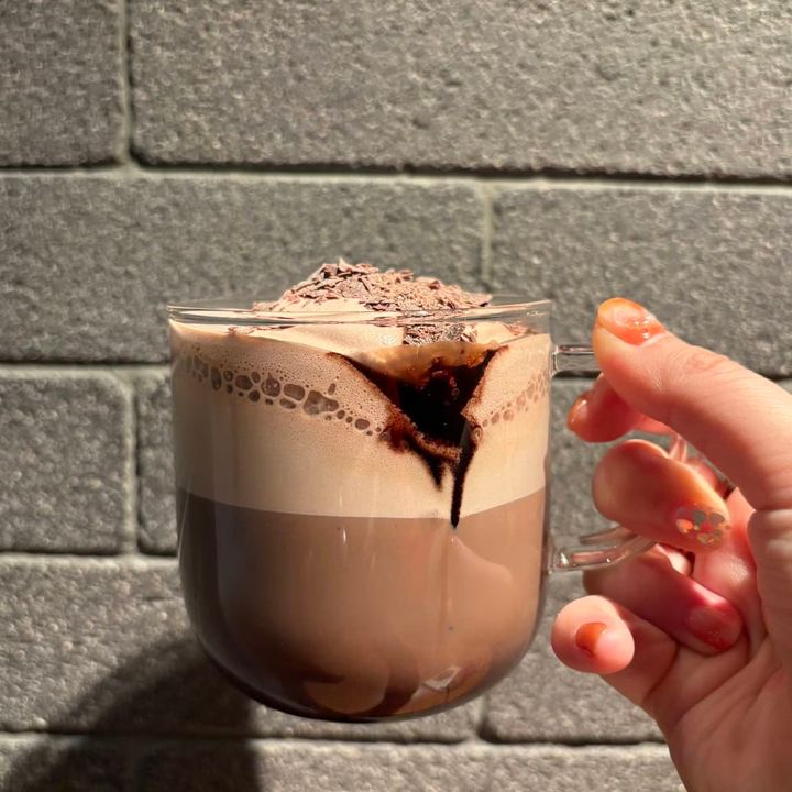 カカオ ムース ラテ