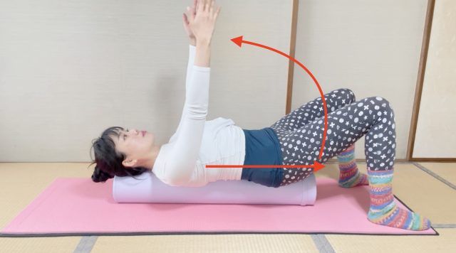 肩ほぐしピラティス