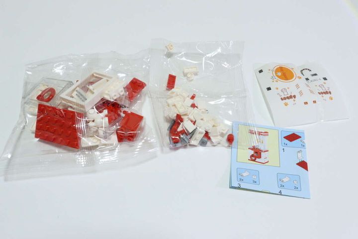 ダイソーのゲーム機ブロック（2）のセット内容