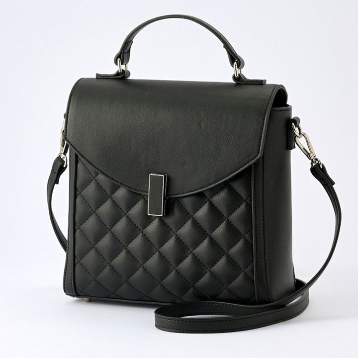 2026しまむらレディース黒2WAYバッグ