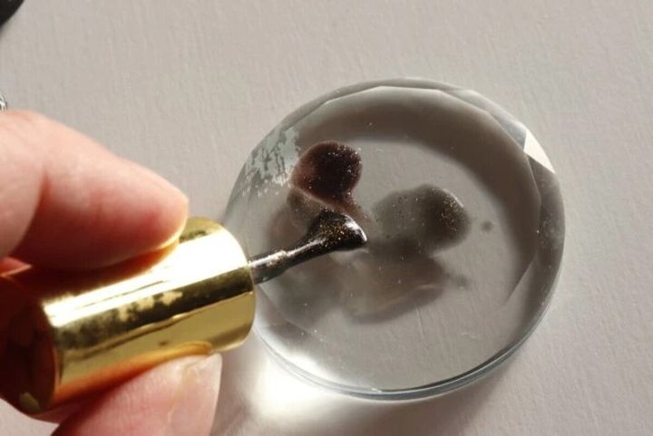 ダイソー ガラスジェルネイルパレット