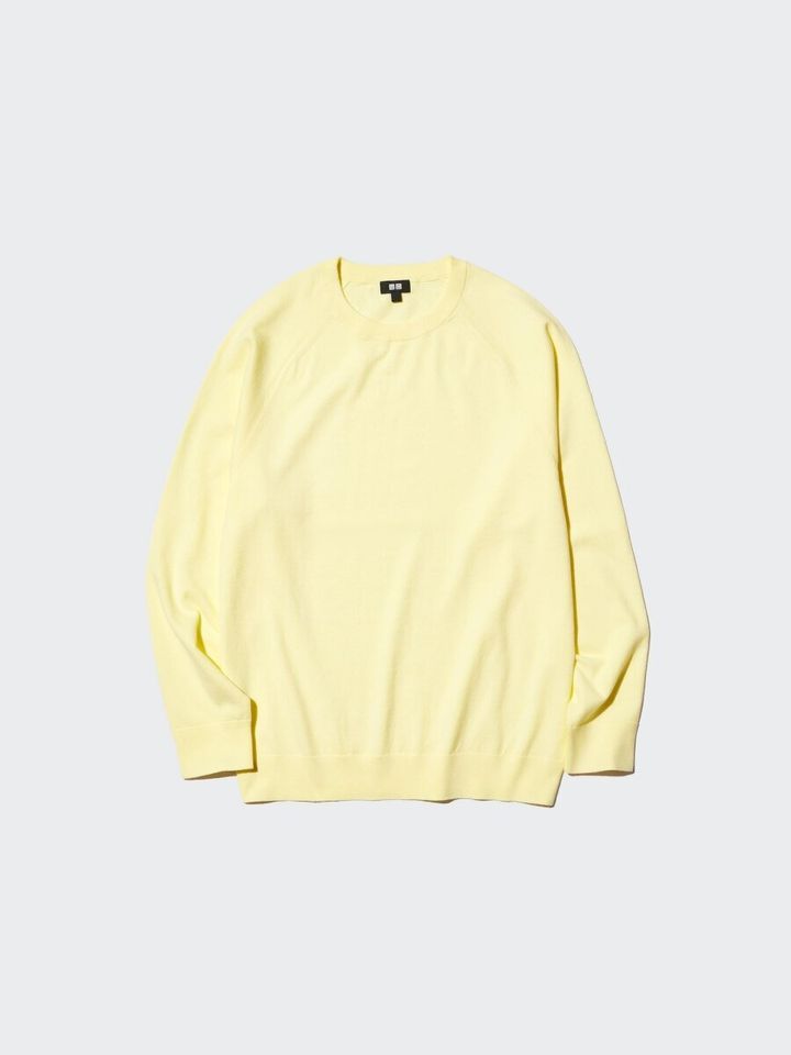 2026ユニクロ女性おすすめ洗えるウォッシャブルクルーネックセーター