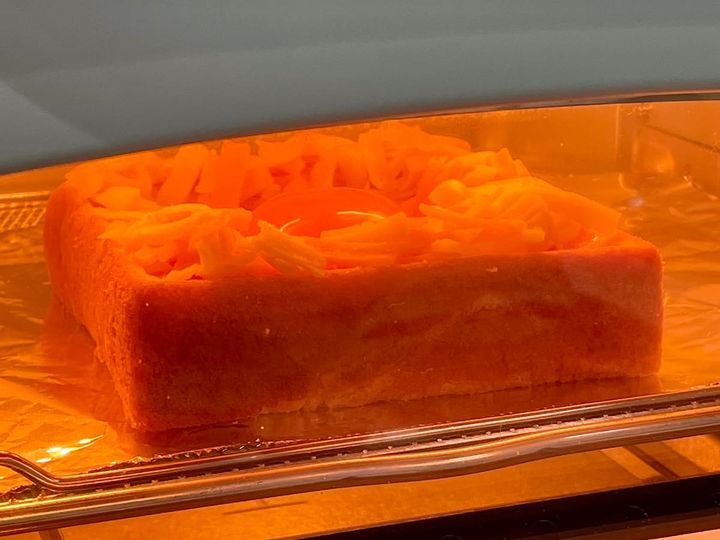 明太ハムエッグチーズトースト