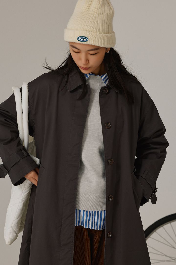 コートの中はストライプが正解！冬スタイルに華やぎを【FUDGE FRIEND おしゃれさんの毎日コーディネート vol.636｜ 栁沼芽以】