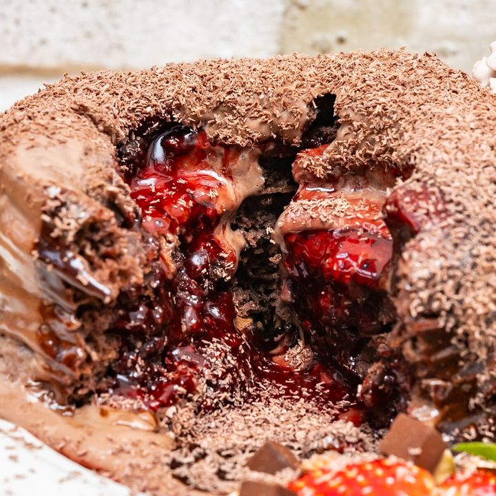 フォンダンショコラパンケーキ2