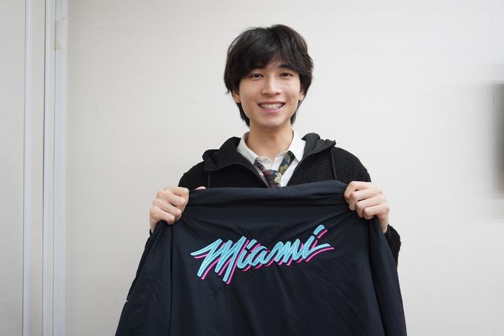 画像: 筋金入りのマイアミ・ヒートファン「ヒート戦だったらもっと喋りがとまならなかった」