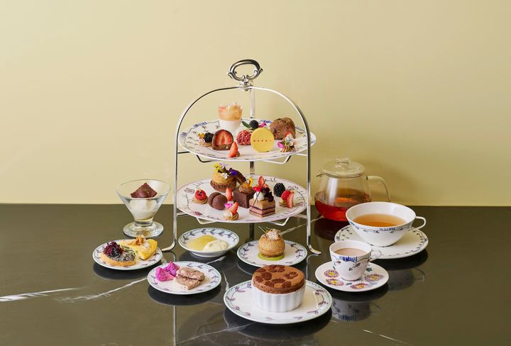 写真は1名分／「アフタヌーンティー」1人 8,580 円（税込）