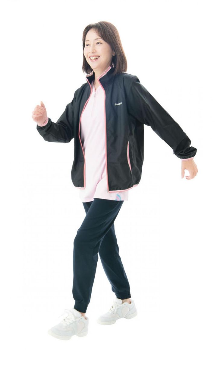 【Point】テンポよく歩きましょう。