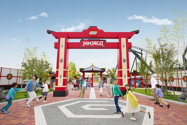 「レゴⓇ ニンジャゴー・ワールド」エリア